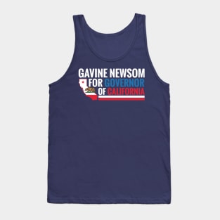 Gavin Newsom for Governor of California Tank Top